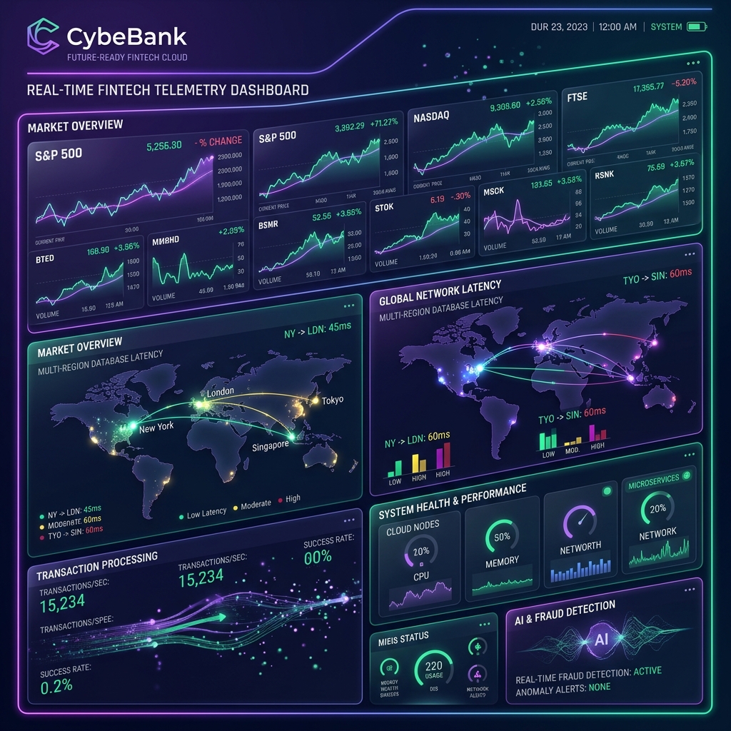 CybeBank FinTech Platform Surpasses 99.999% SLA Milestone Across 12 Countries