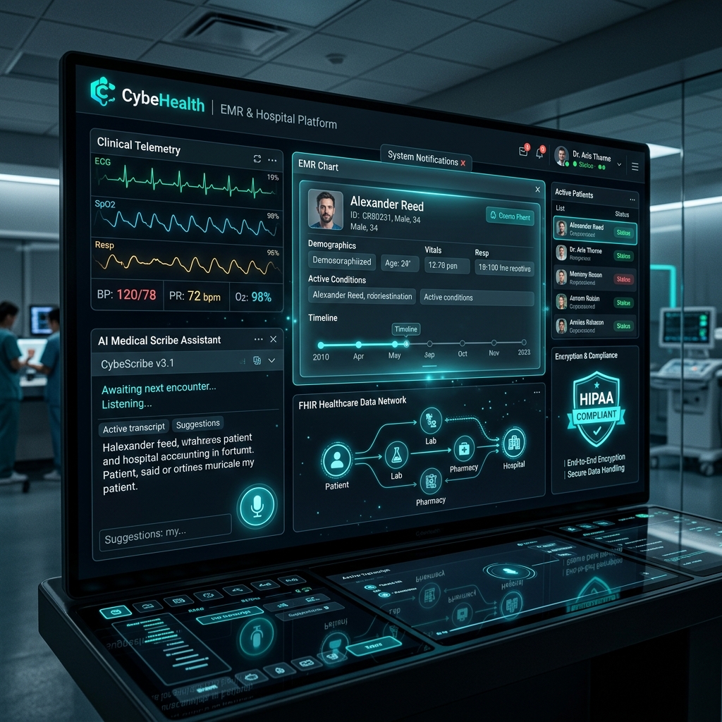 CybeHealth & CybeHMS Achieve ABDM Level 2 Certification with HIPAA-Compliant AI Medical Scribe