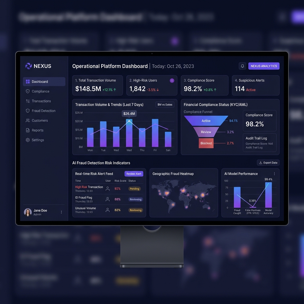 CybeFinTech Live Dashboard