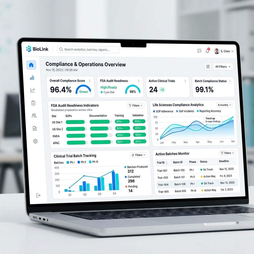 CybePharma Suite Dashboard